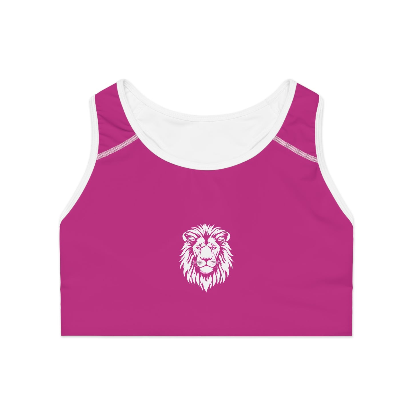 AlphaDiva Fuscalicious Pink Sports Bra