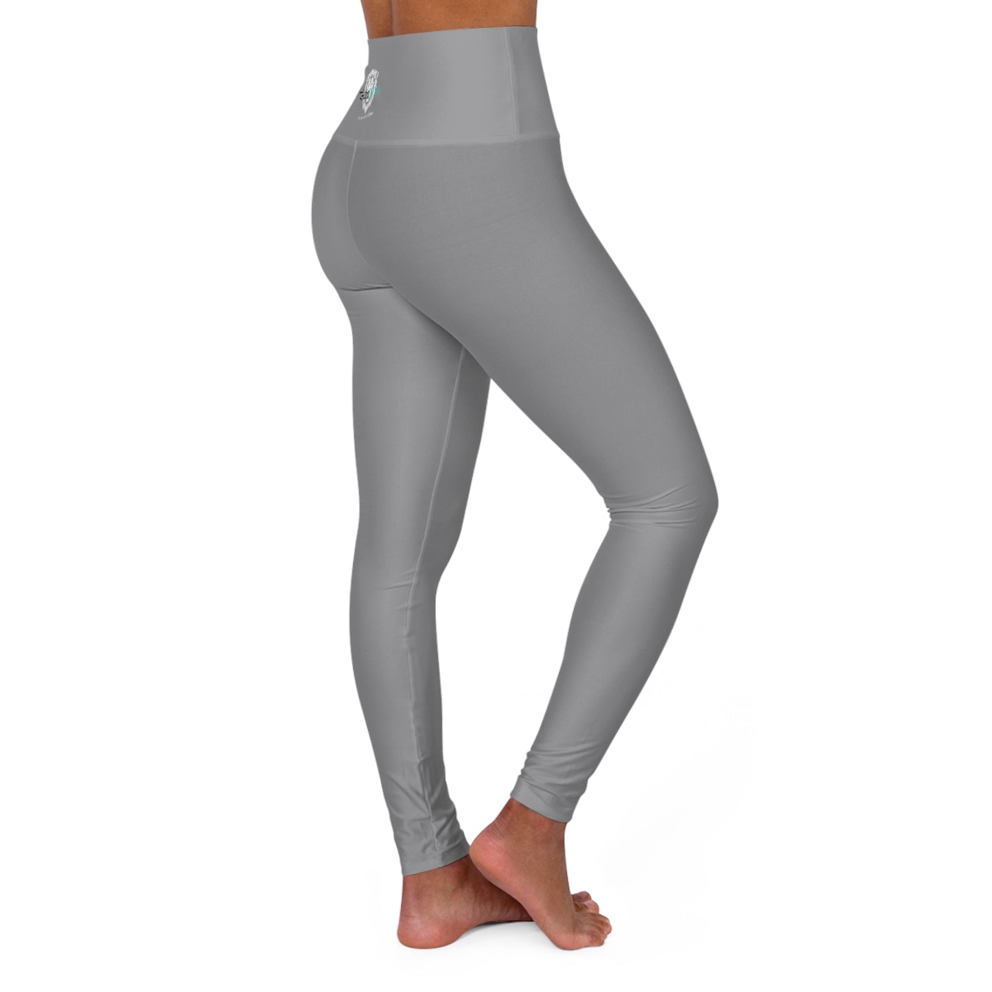 AlphaDiva High Waisted Christian grey Leggings