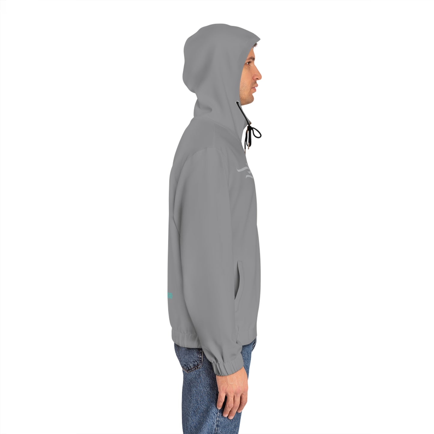 AlphaDiva Christian Grey Full-Zip Hoodie
