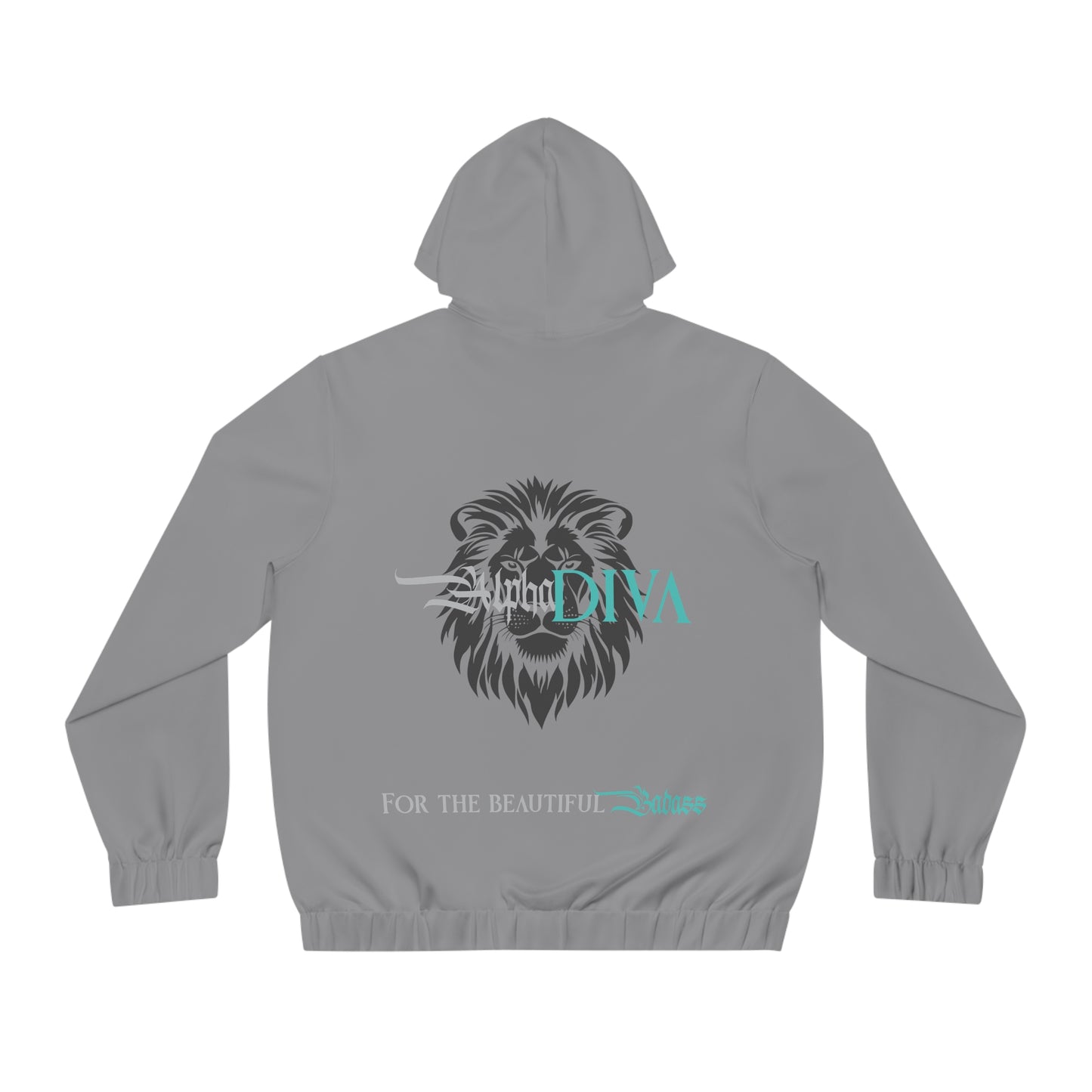 AlphaDiva Christian Grey Full-Zip Hoodie
