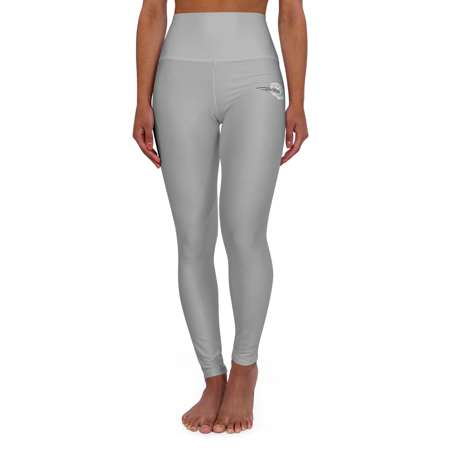 AlphaDiva High Waisted Moon Light Grey Leggings
