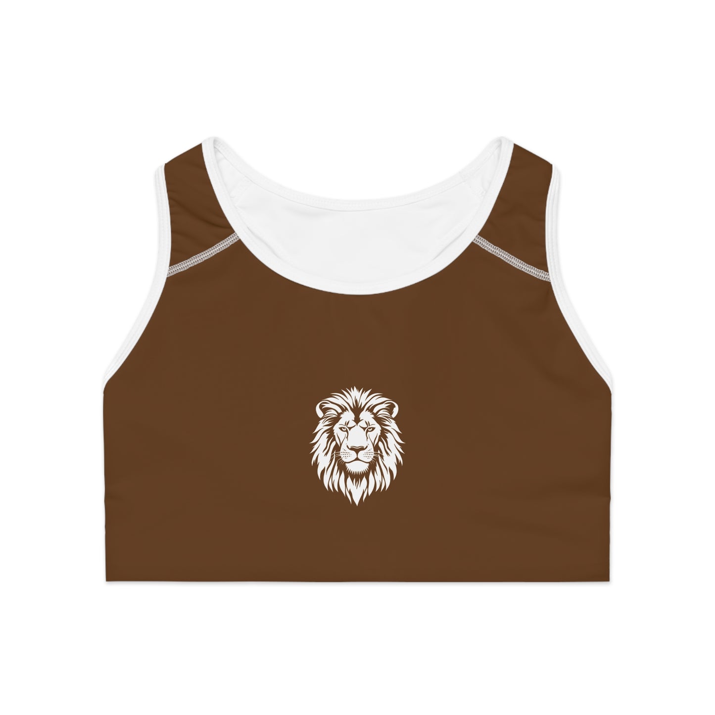 AlphaDiva Espresso Brown Sports Bra