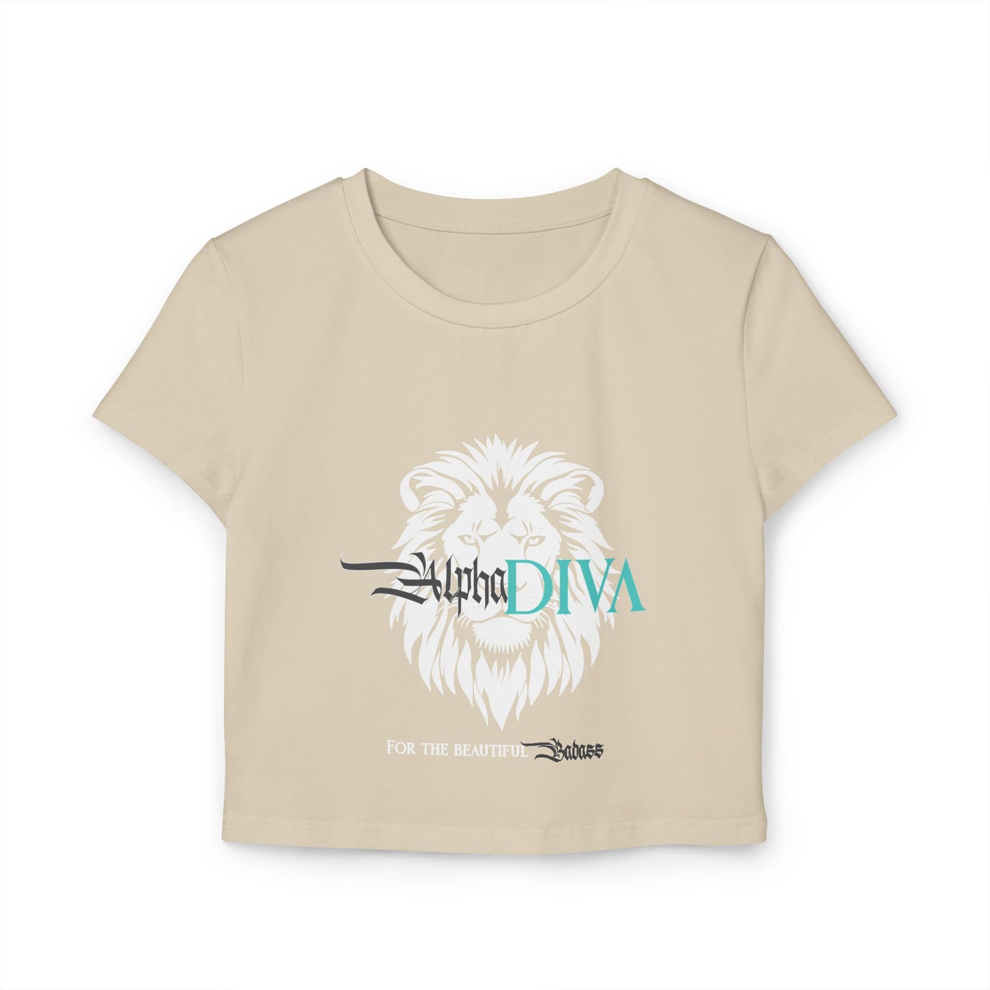 AlphaDiva Women's Crop Tee
