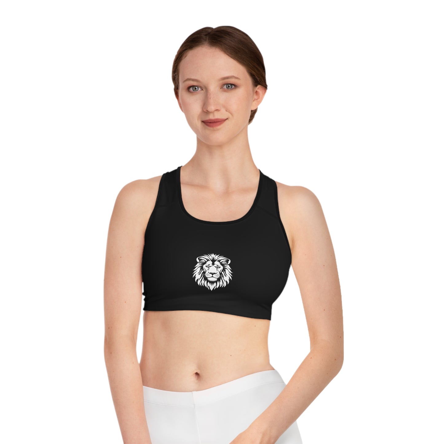 AlphaDiva Late Night Black Sports Bra