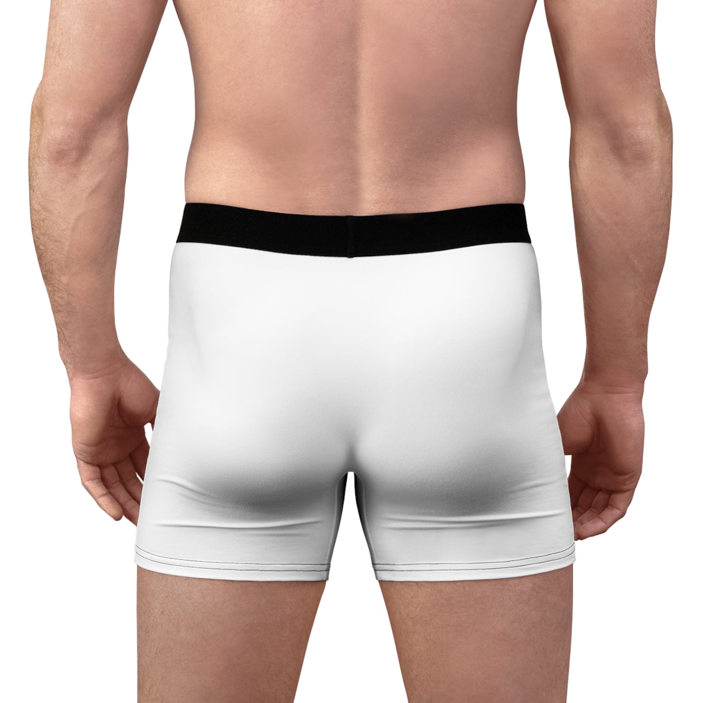AlphaDiva Men's Ice White Boxer Briefs