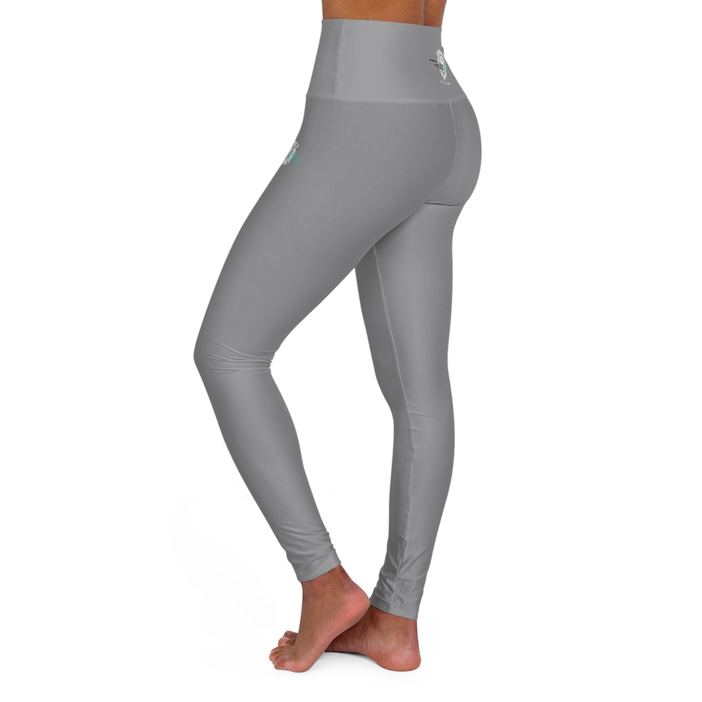 AlphaDiva High Waisted Christian grey Leggings