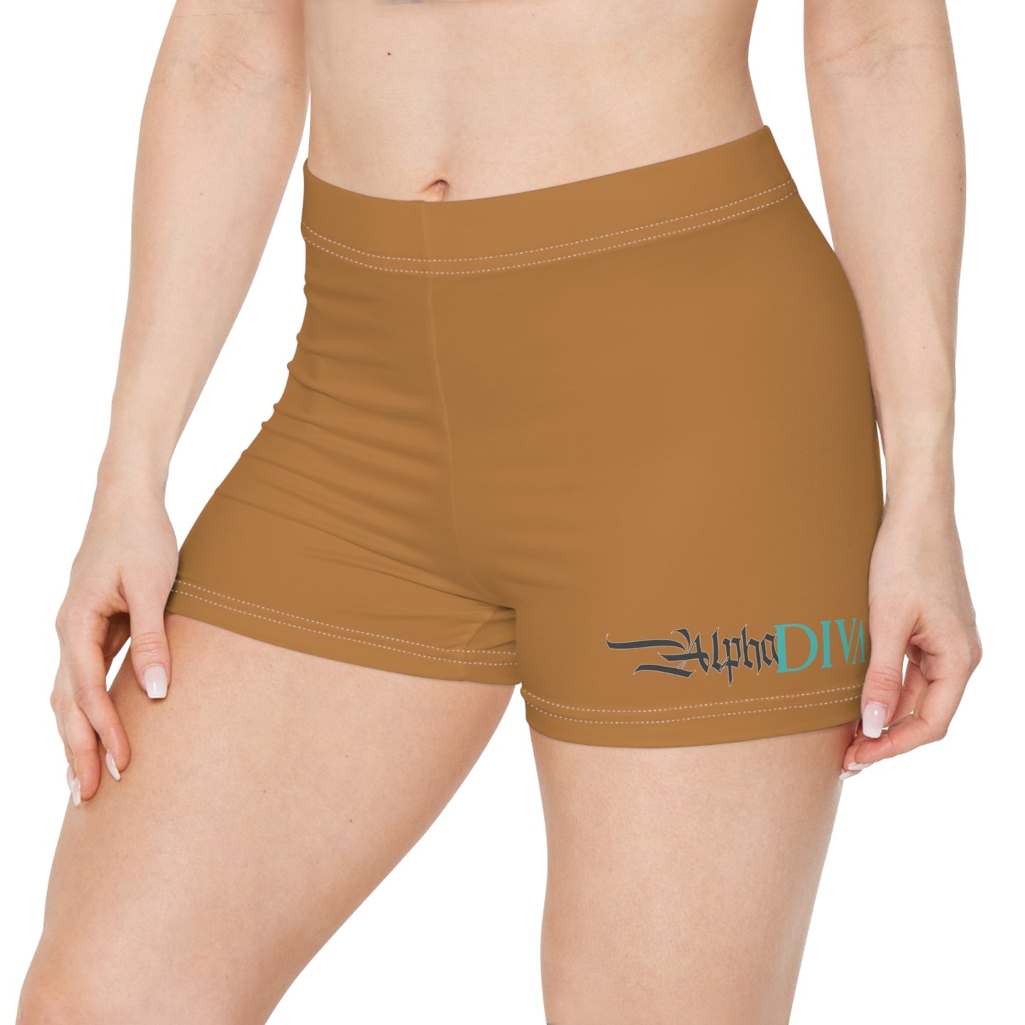 AlphaDiva Caramel Women's Shorts