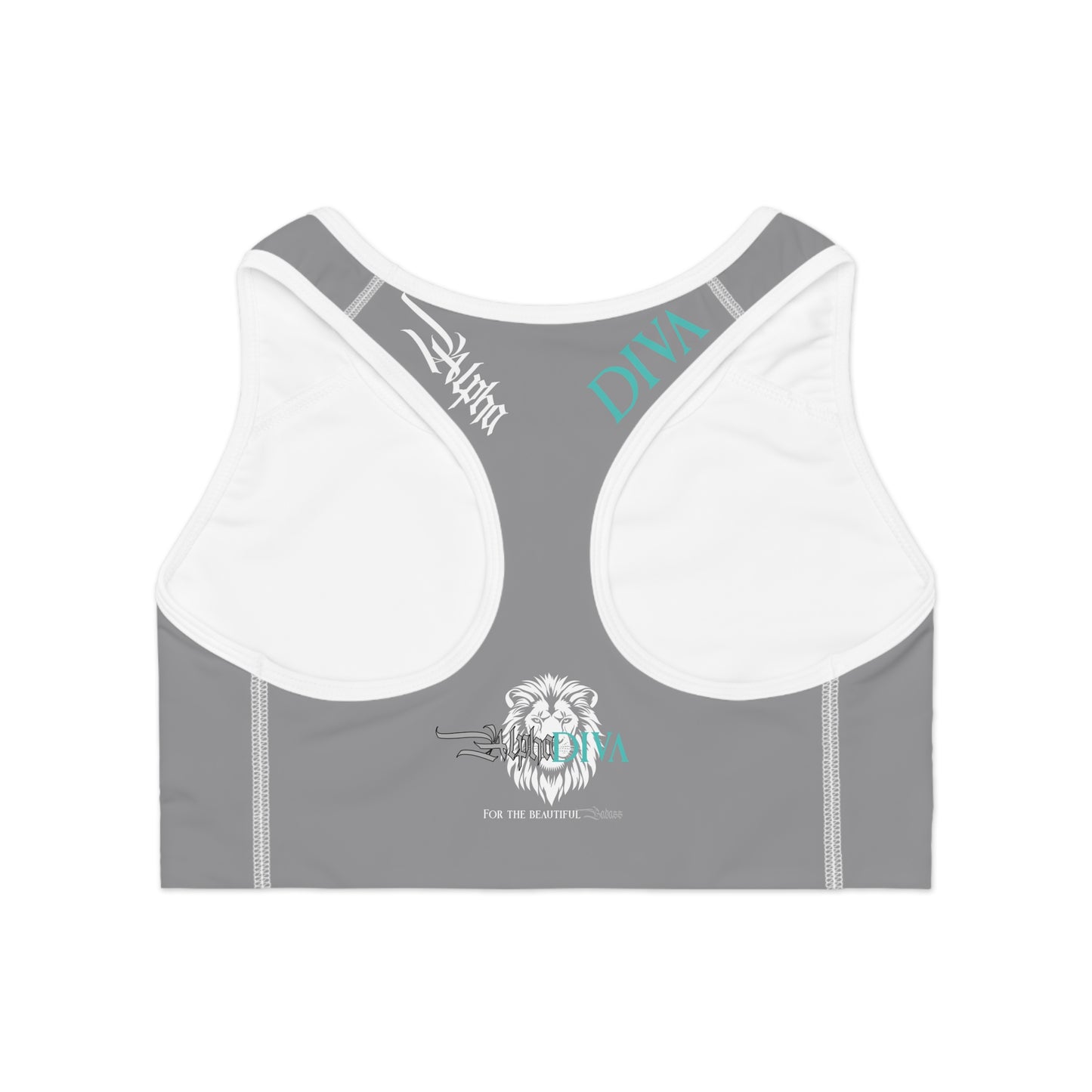 AlphaDiva Christian Grey Sports Bra