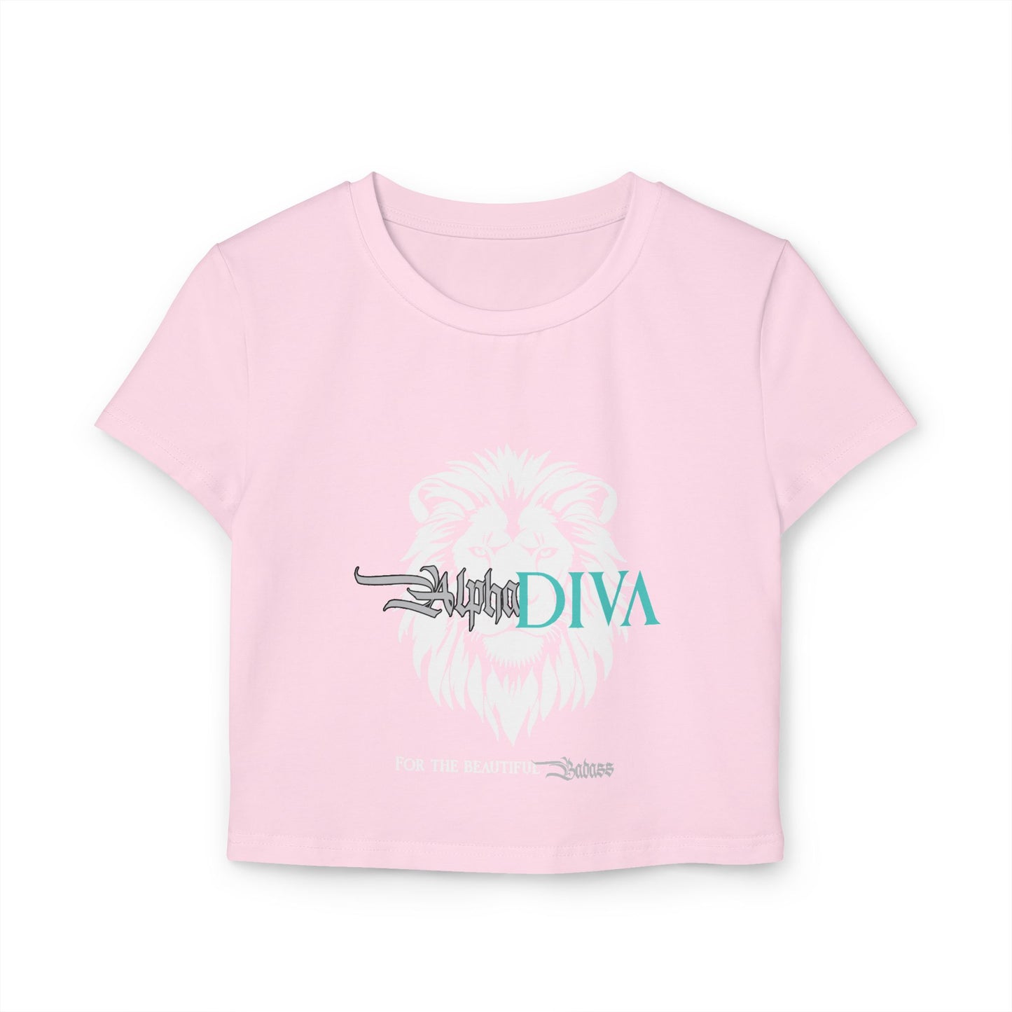 AlphaDiva Women's Crop Tee