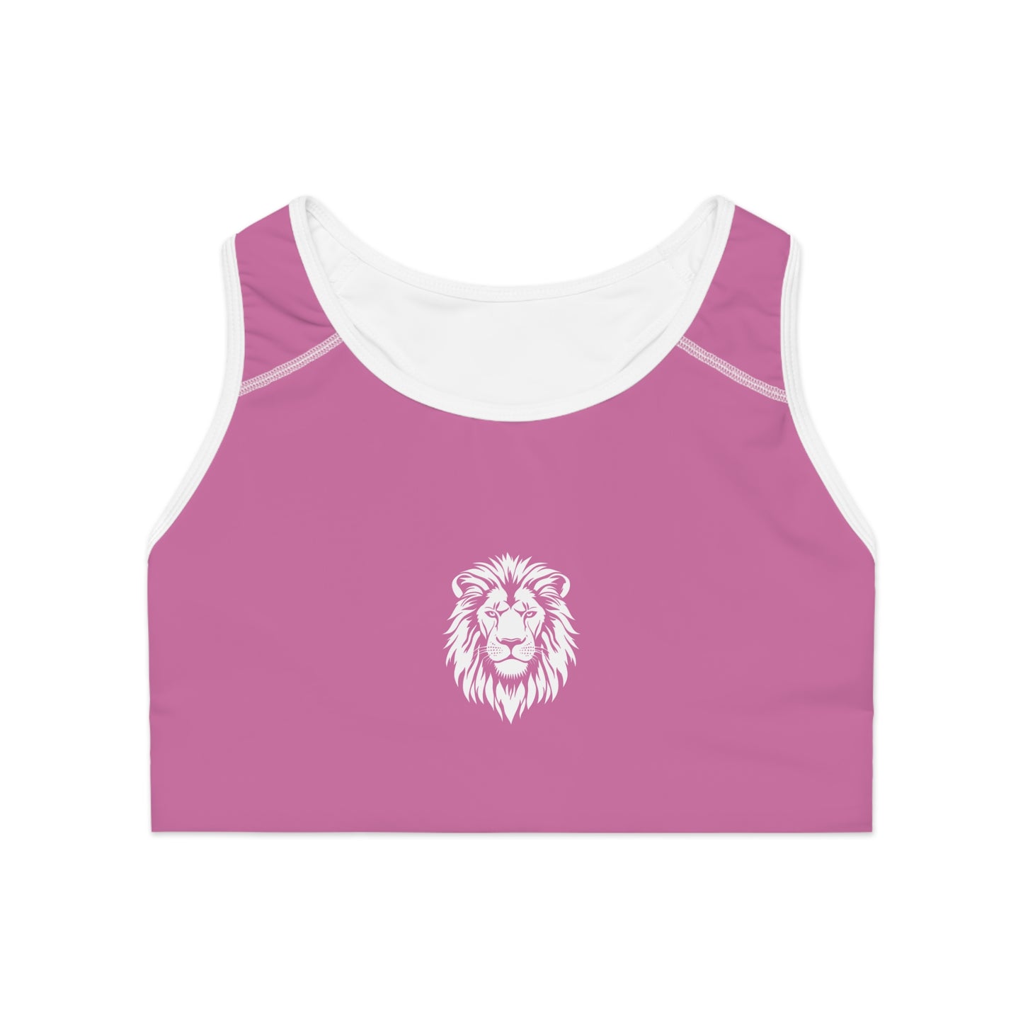 AlphaDiva Pretty In Pink Sports Bra