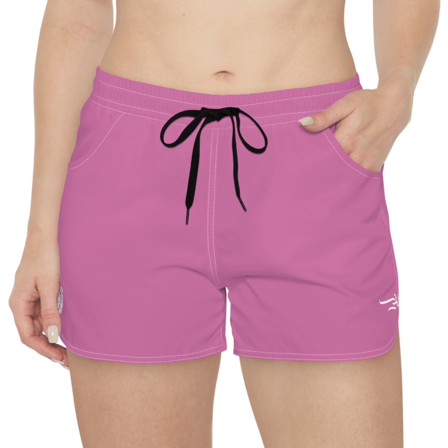 Women's Casual Pink Shorts - Comfortable Summer Activewear