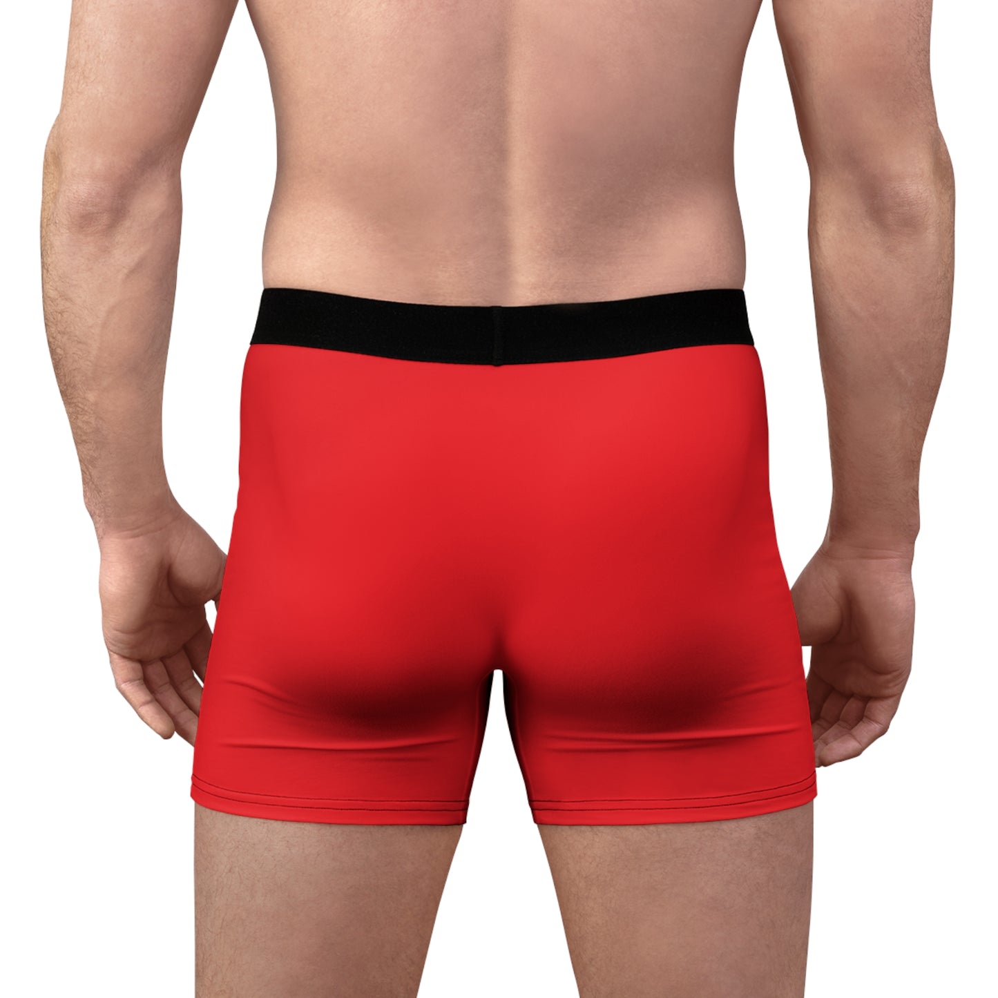 AlphaDiva Men's Safari Red Boxer Briefs