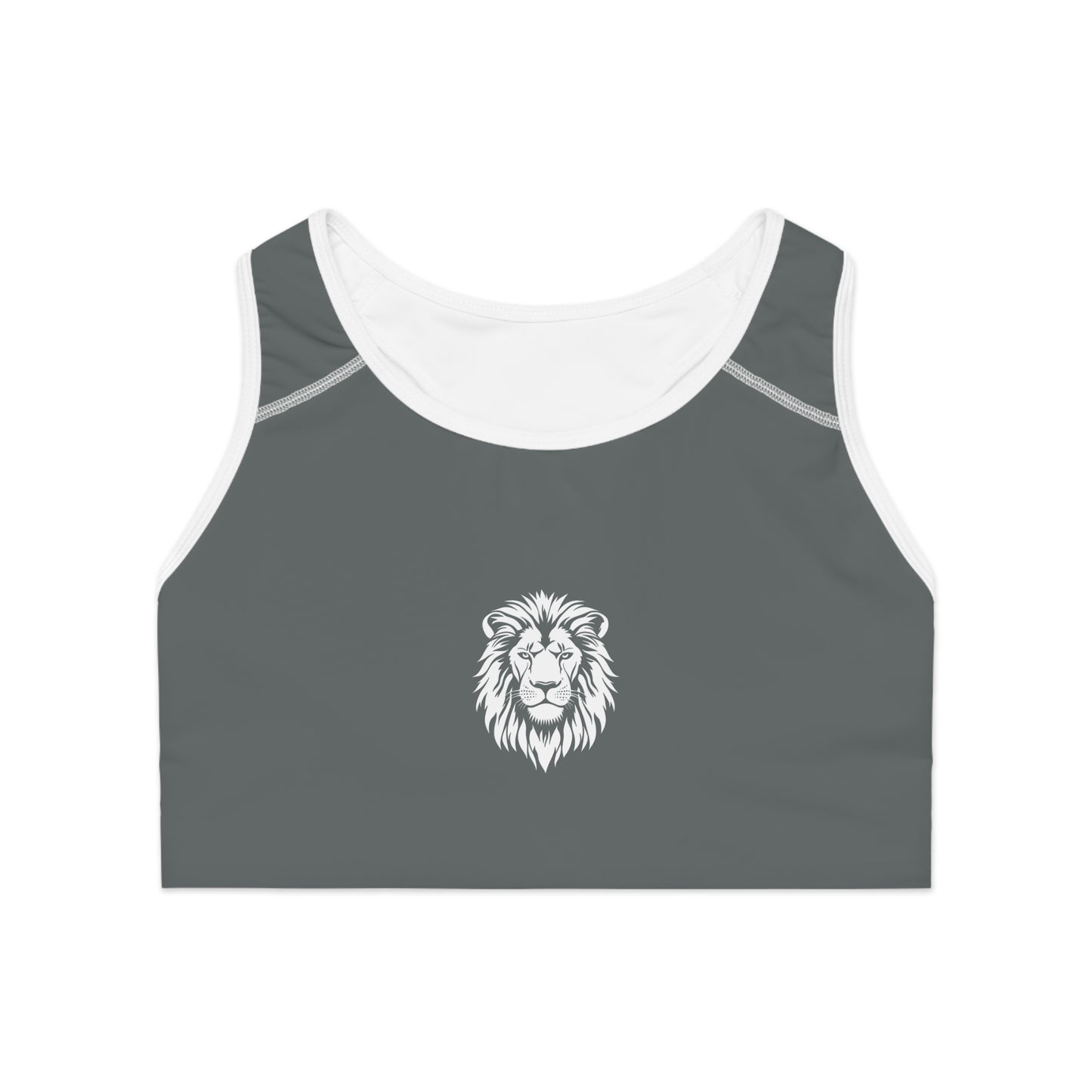 AlphaDiva Drake Grey Sports Bra
