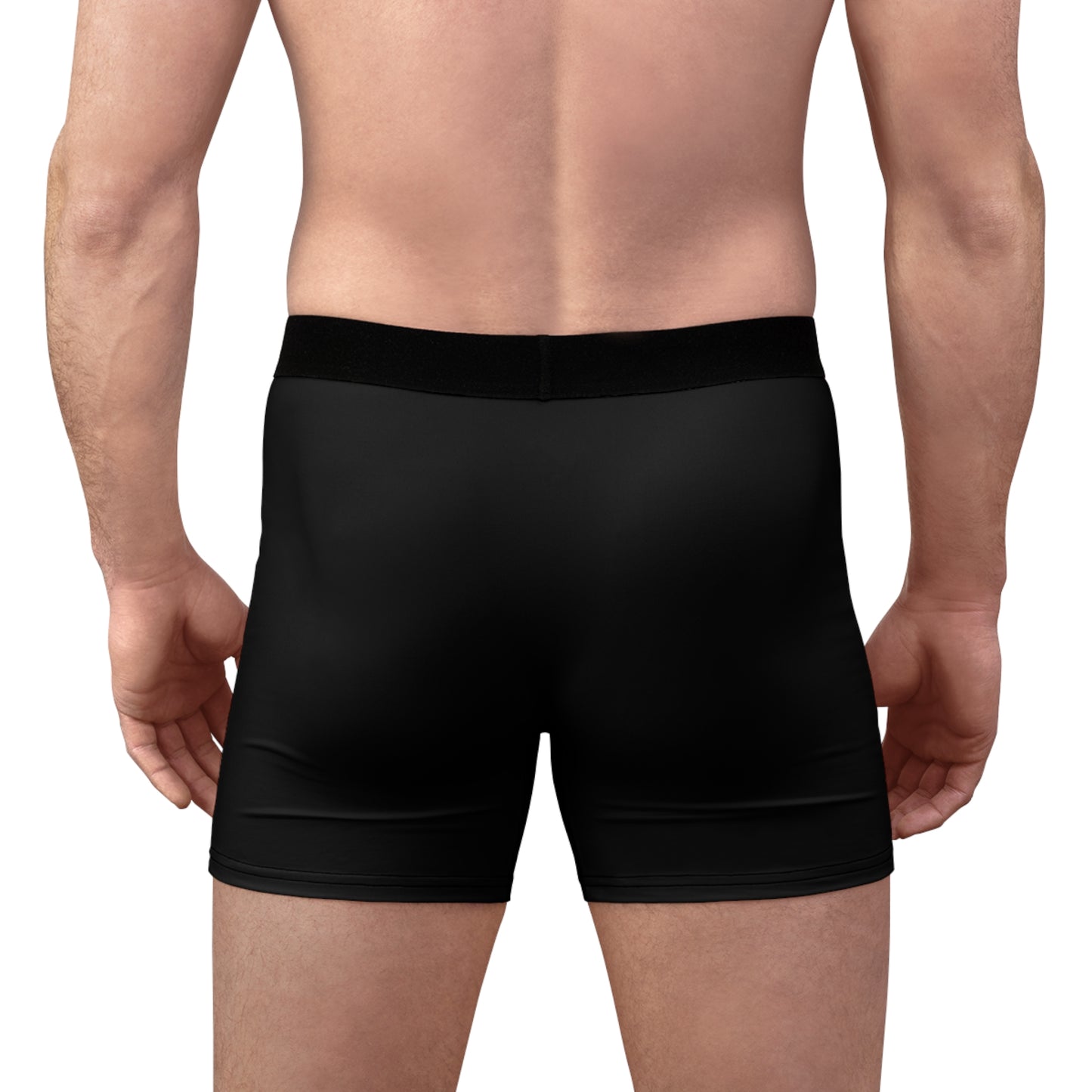 AlphaDiva Men's Late Night Black Boxer Briefs