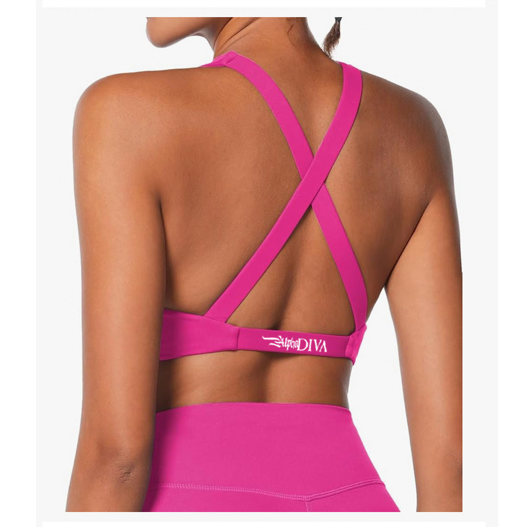 Cotton Candy HALO AERO Sports Bra