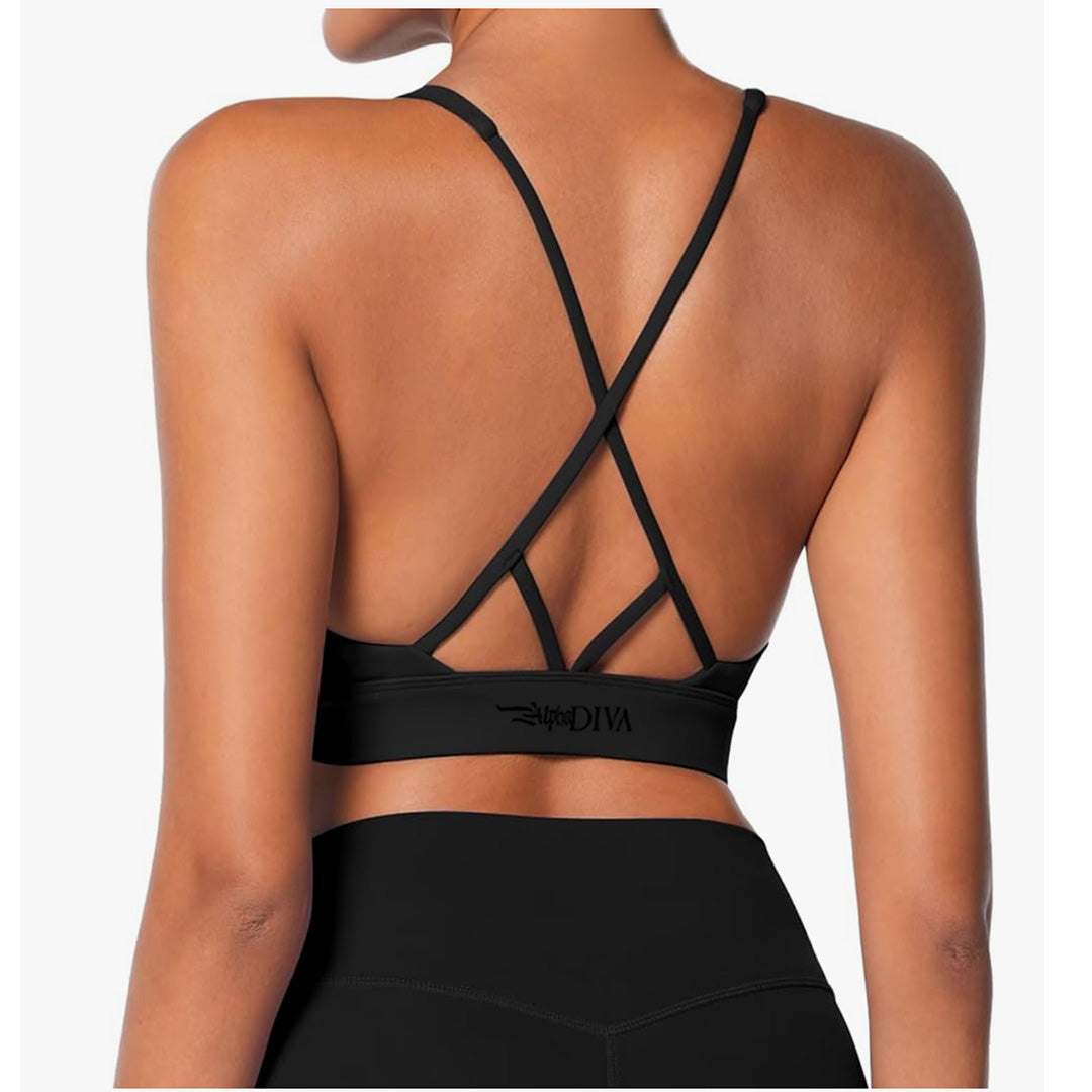 Graphite STEALTH FRAMED Sports Bra
