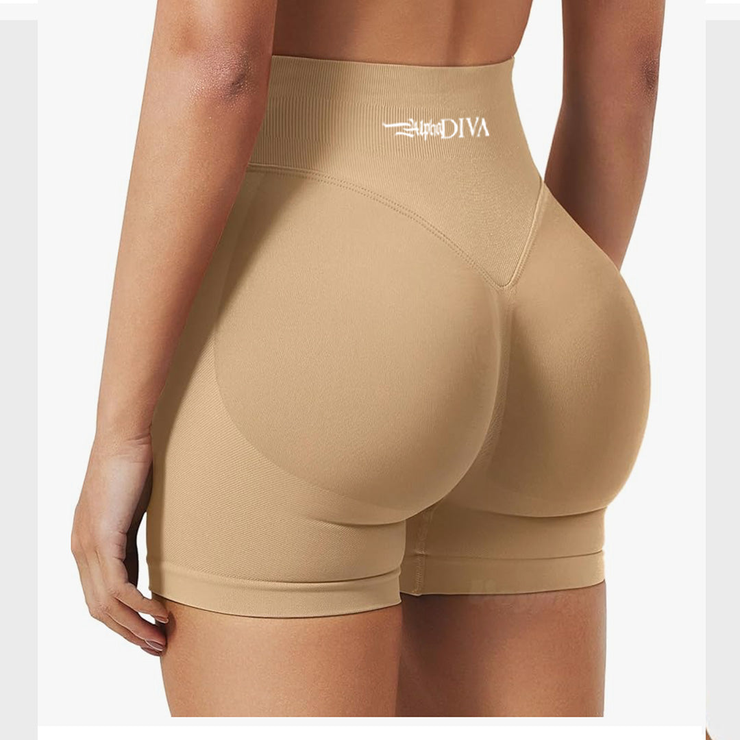 Caramel HALO Contour Shorts
