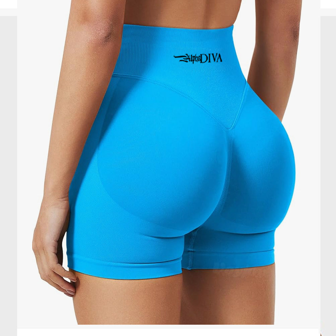 Electric Blue STEALTH Contour Shorts