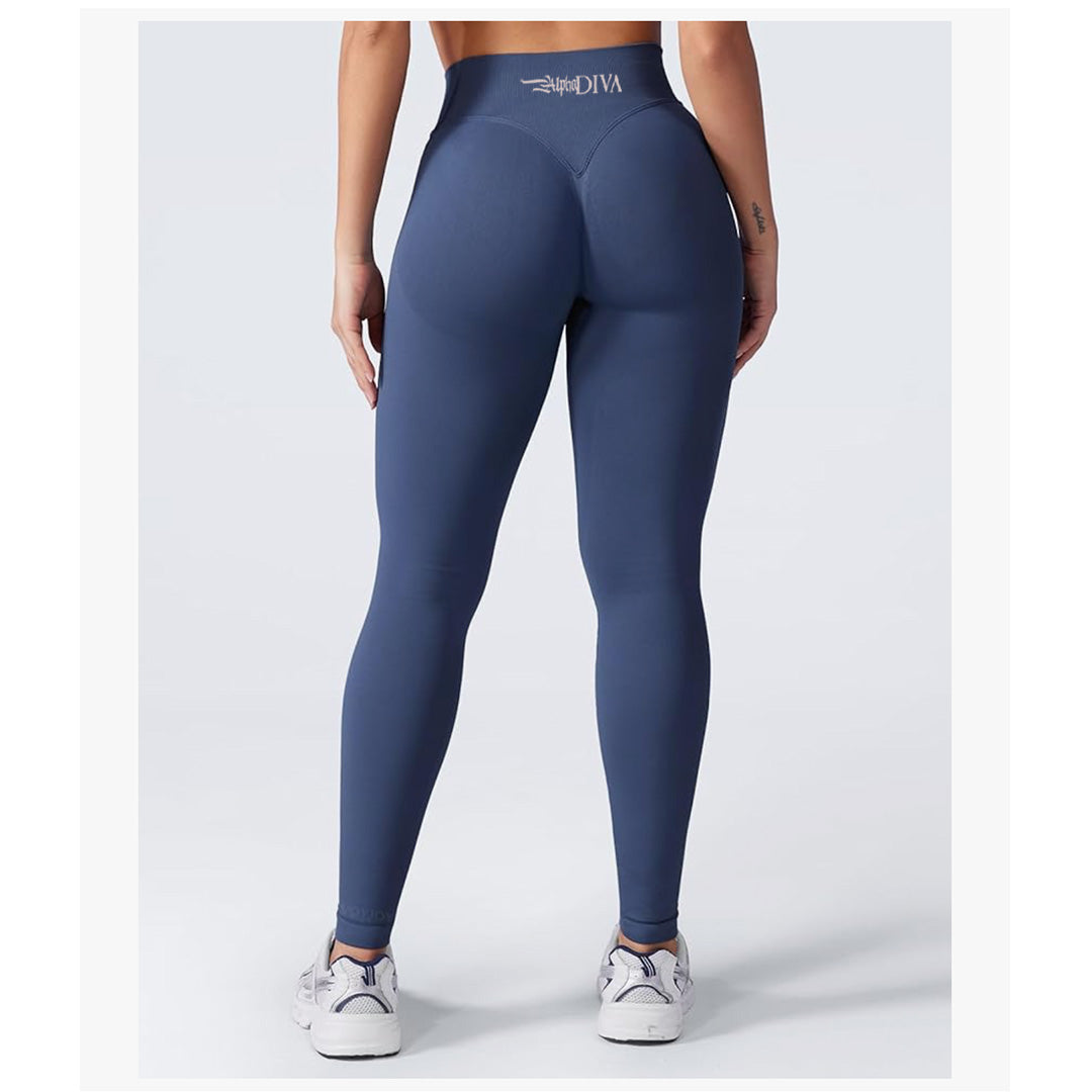 Slate Blue HONEYDROP Contour Legging