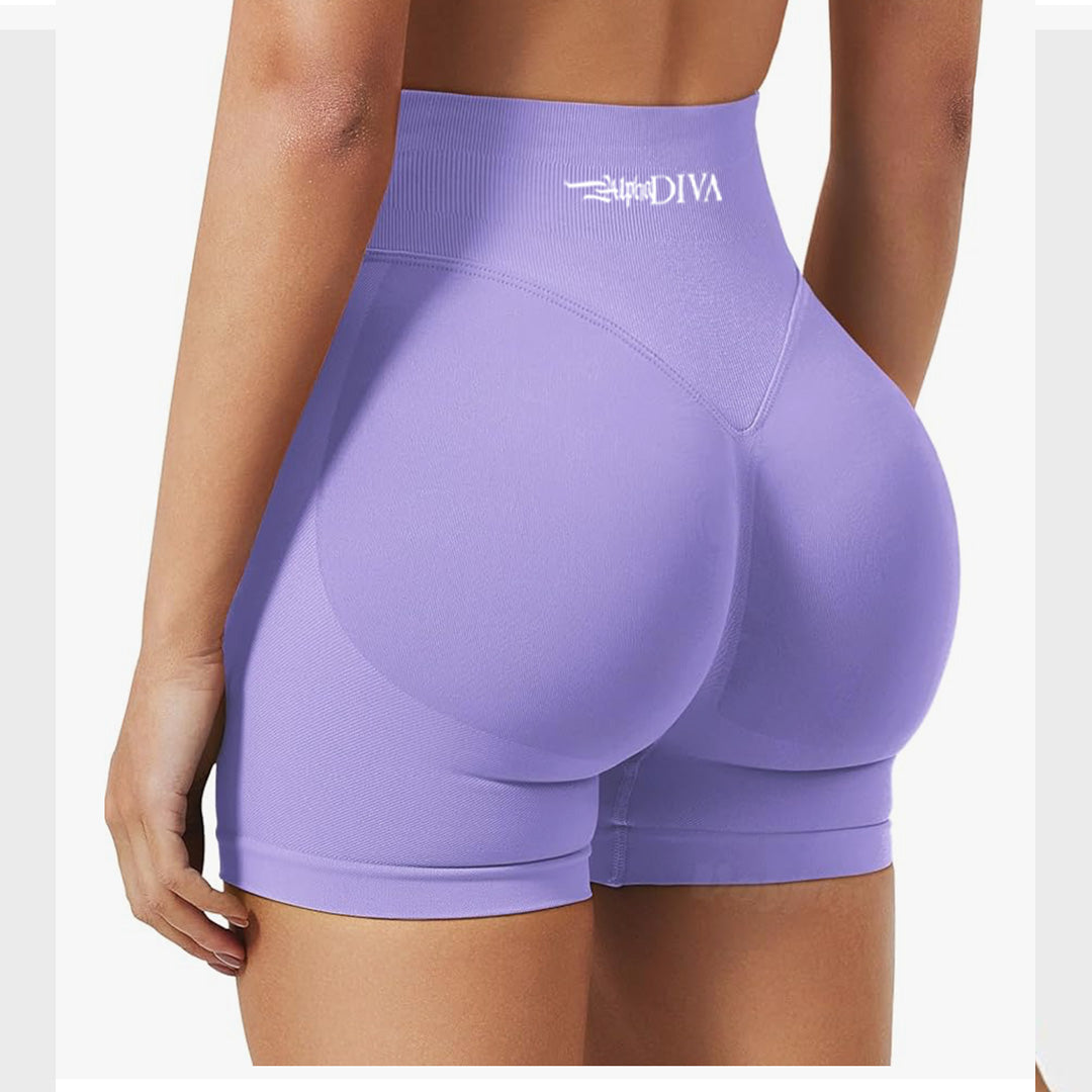 Lilac HALO Contour Shorts