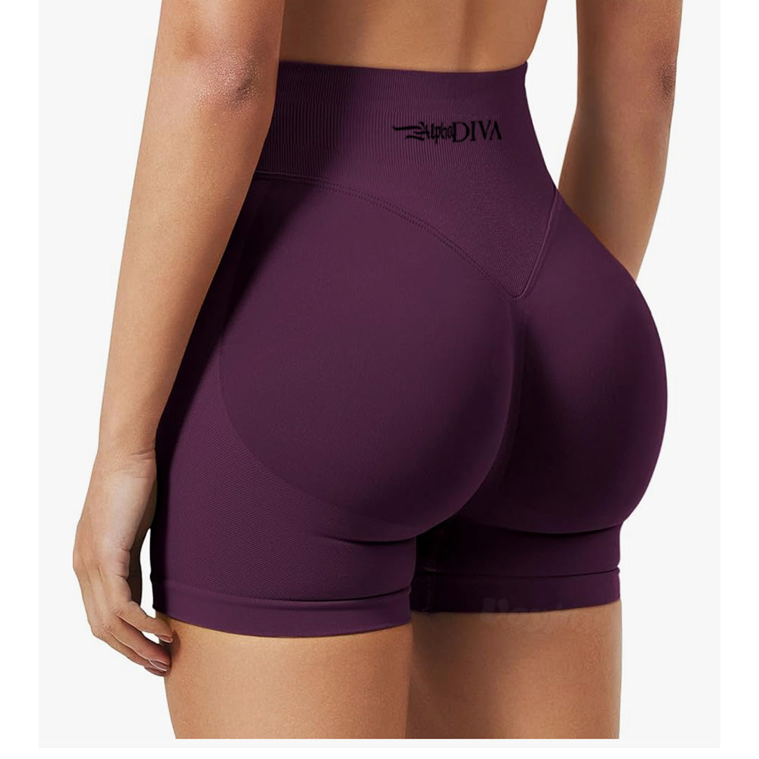 Midnight Purple STEALTH Contour Shorts