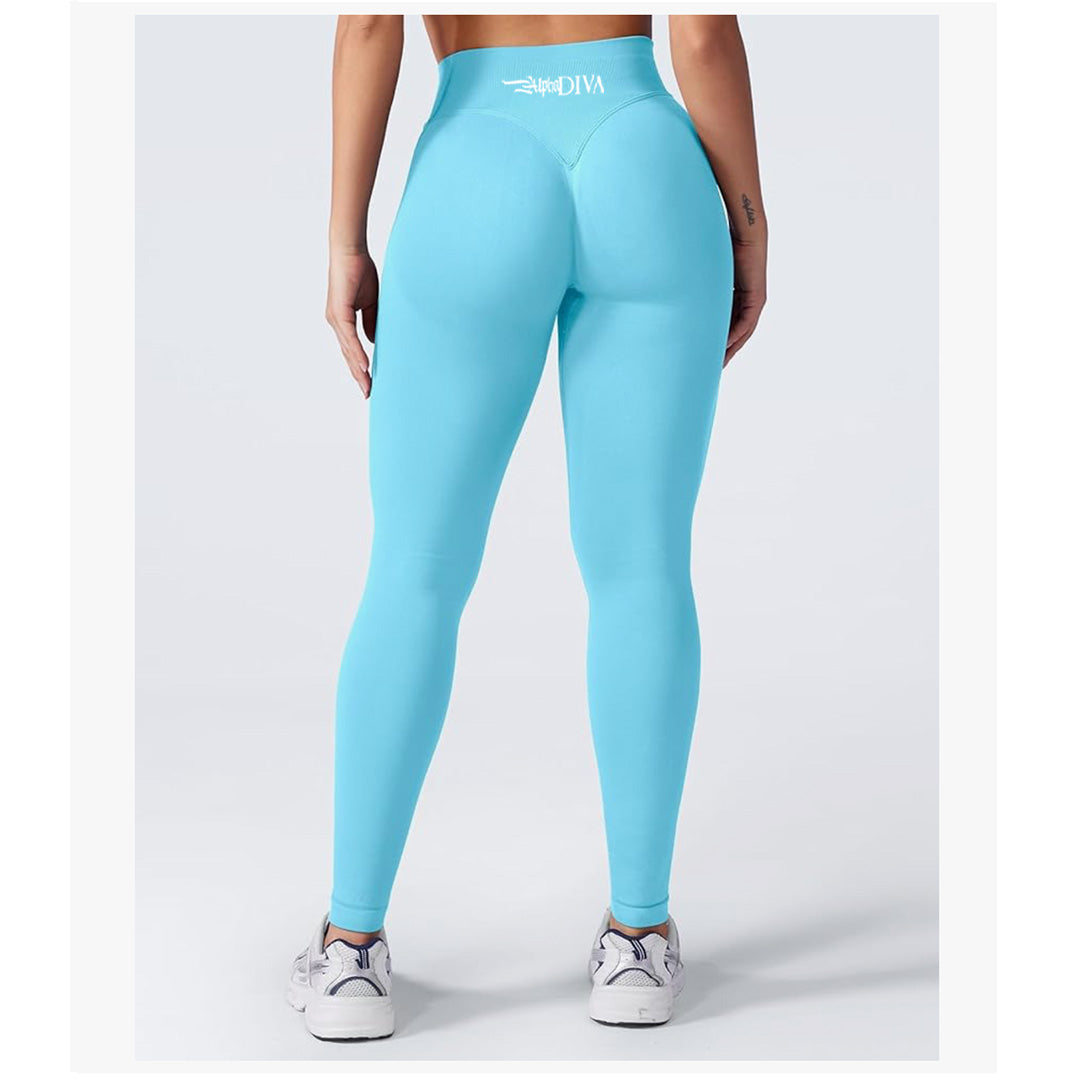 Electric Blue HALO Contour Legging