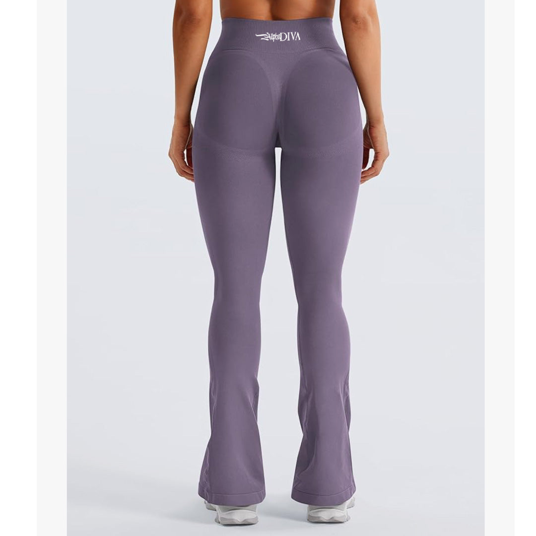 Washed Lilac Mini Flair Leggings