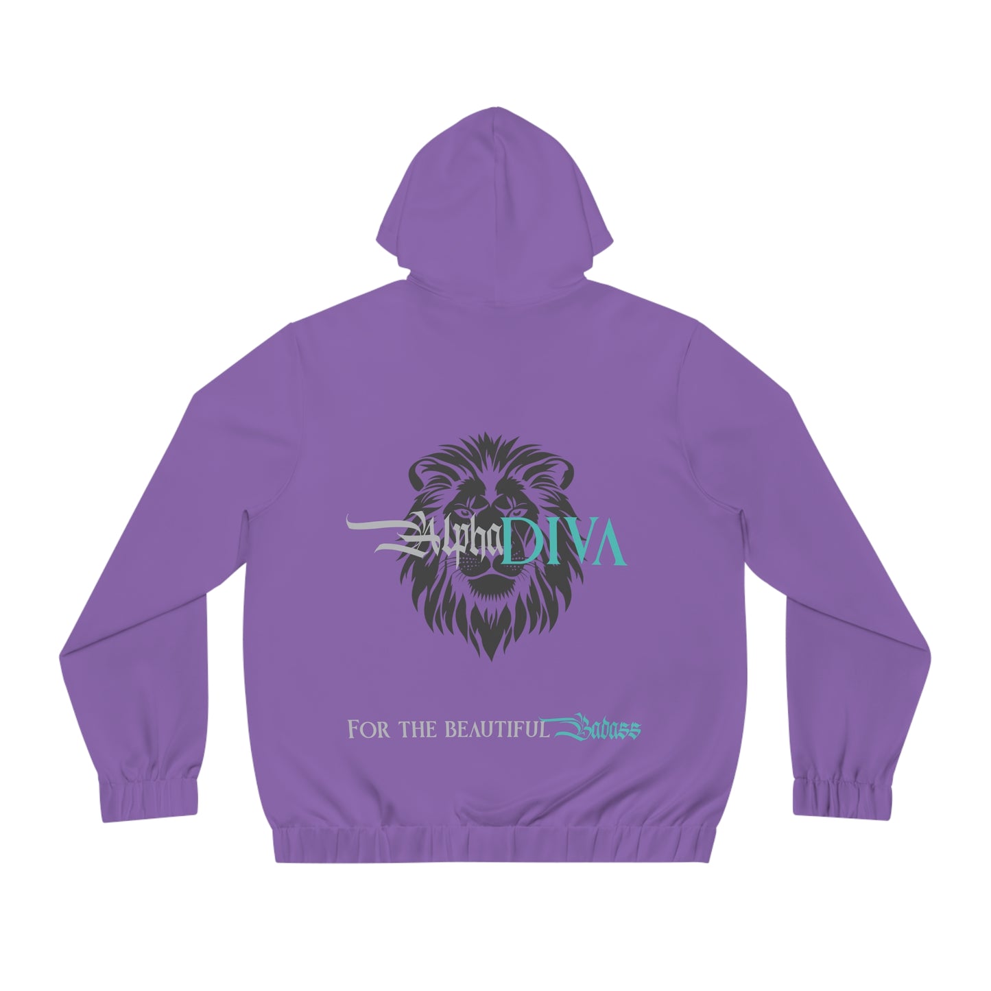 AlphaDiva Purple Rain Full-Zip Hoodie