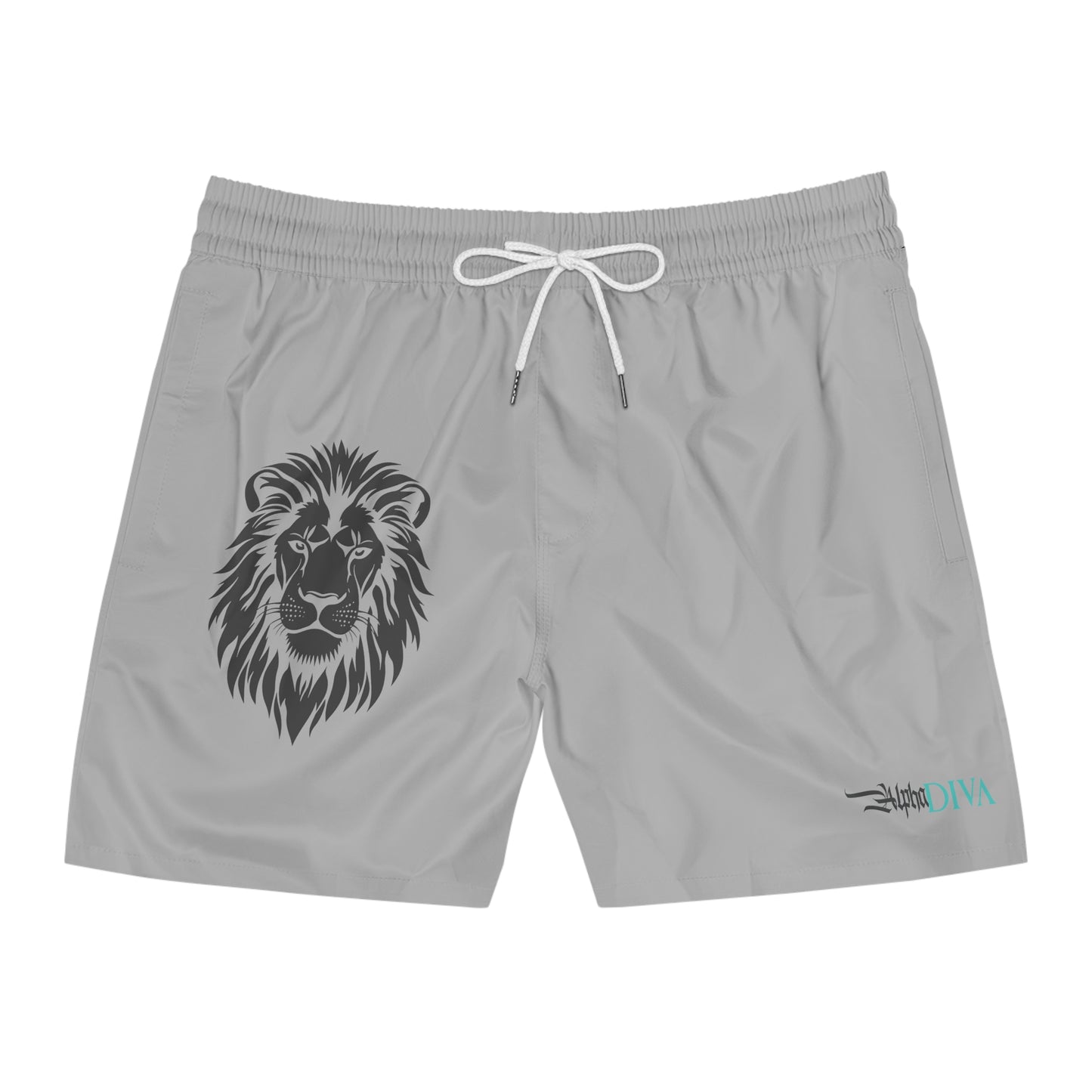 AlphaDiva Moon Light Grey Gym Shorts