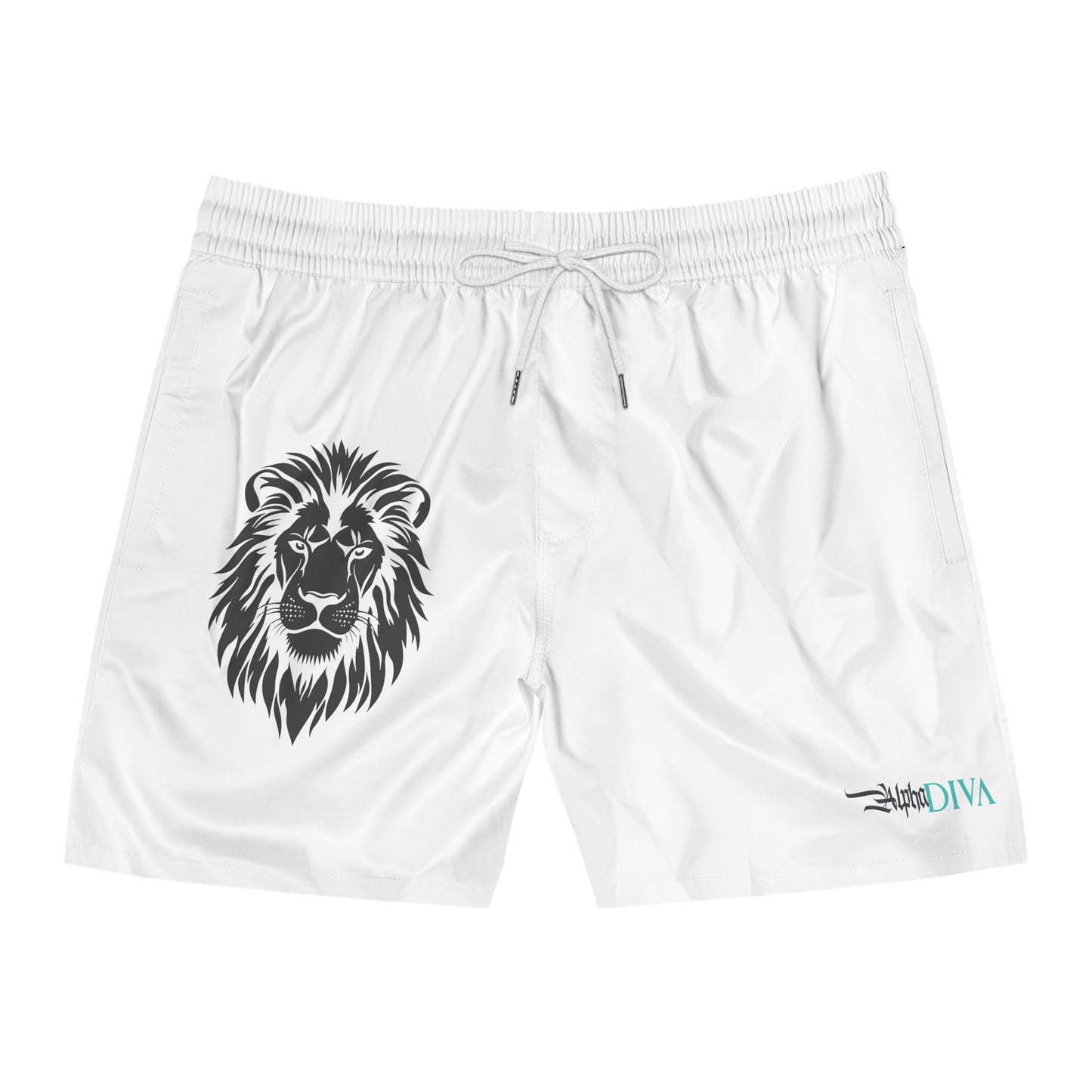 AlphaDiva Ice White Gym Shorts