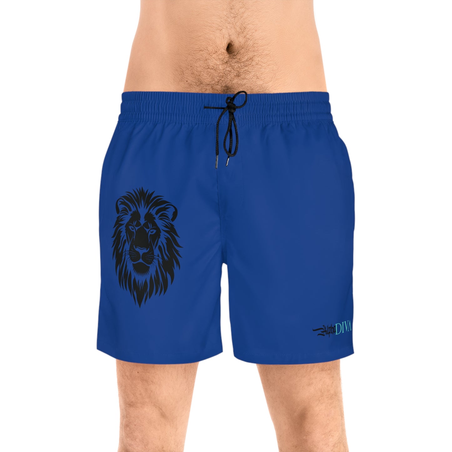 AlphaDiva Moody Blue Gym Shorts