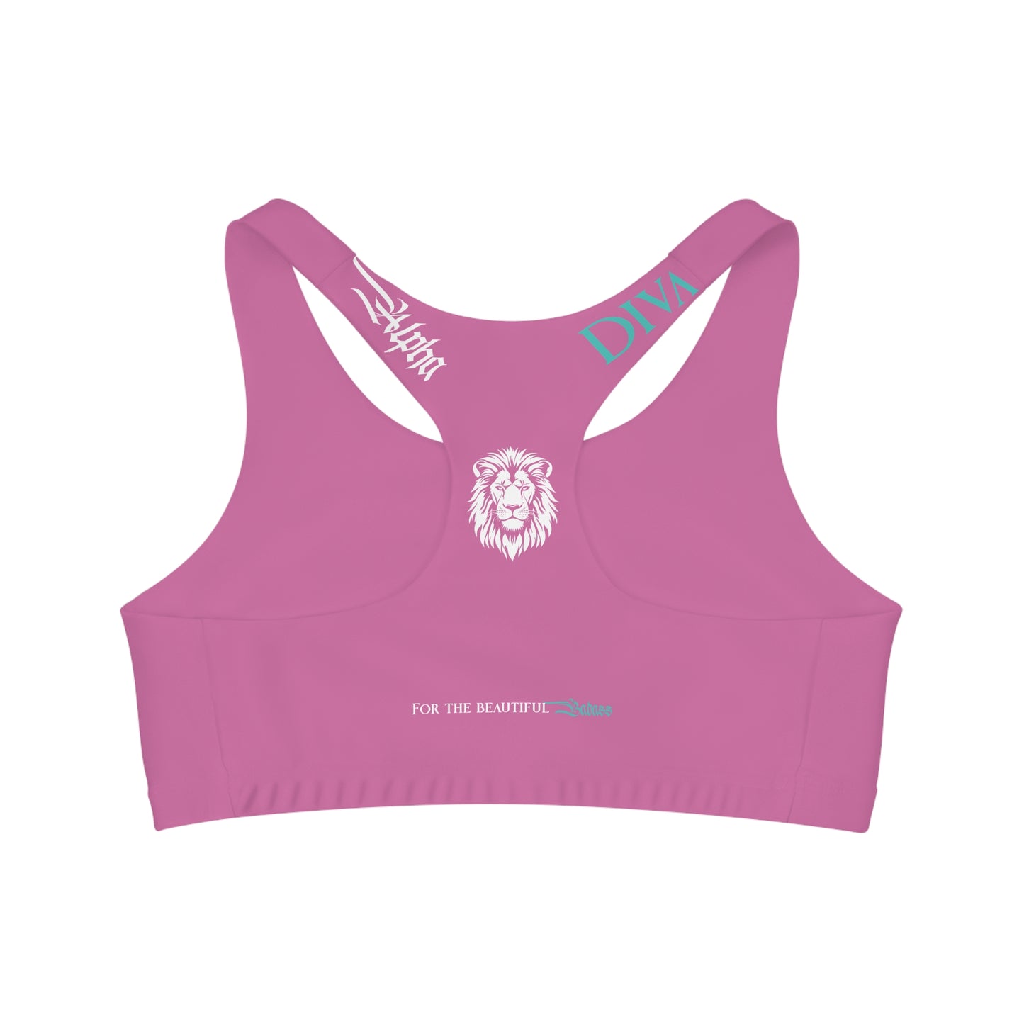 AlphaDiva Seamless Pretty In Pink Sports Bra