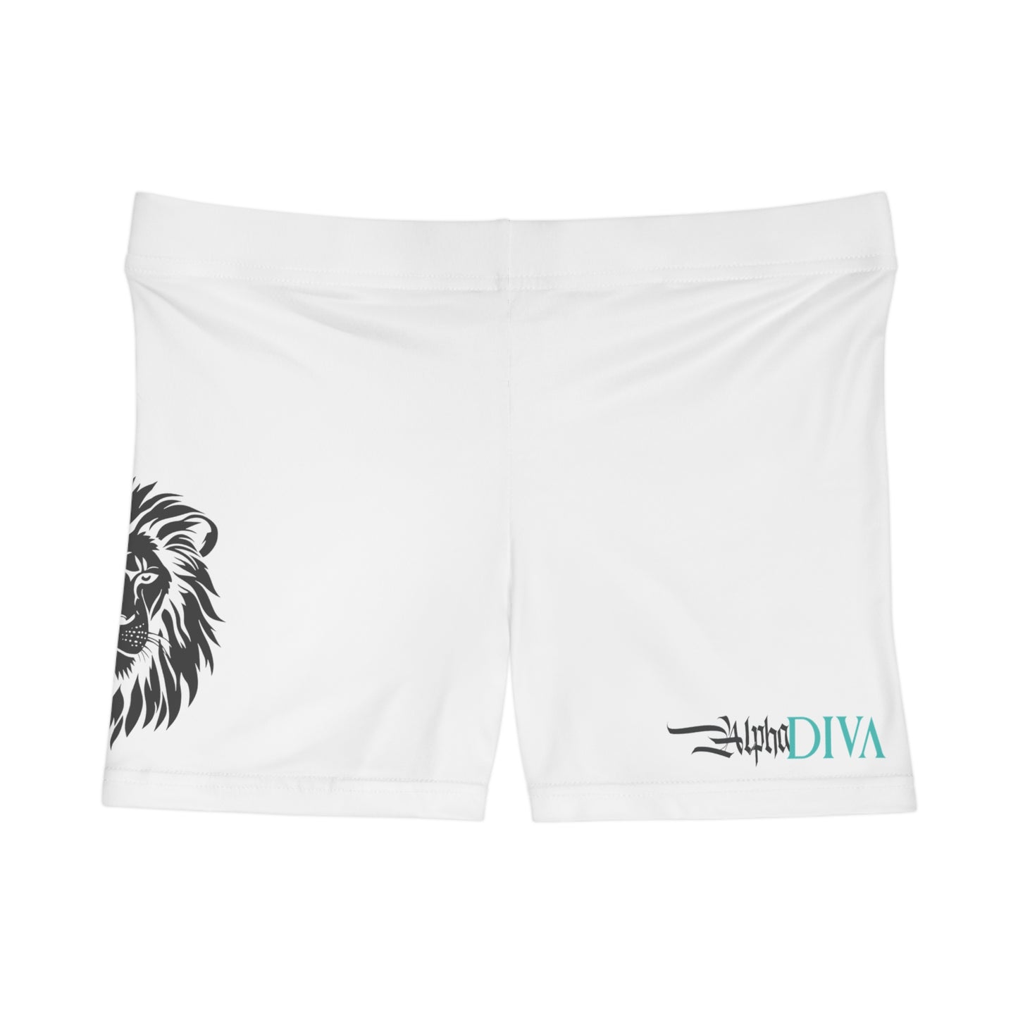 AlphaDiva Ice White Women's Shorts