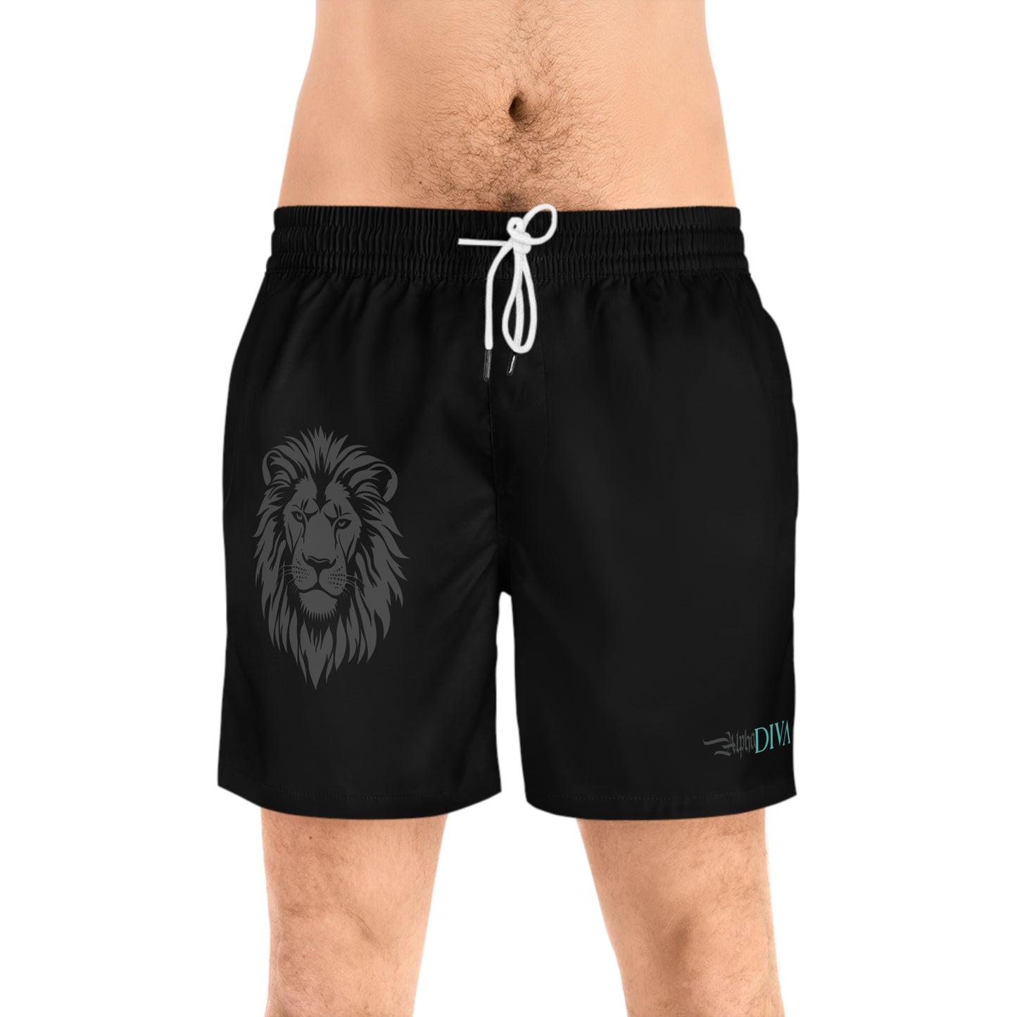 AlphaDiva Late Night Black Gym Shorts