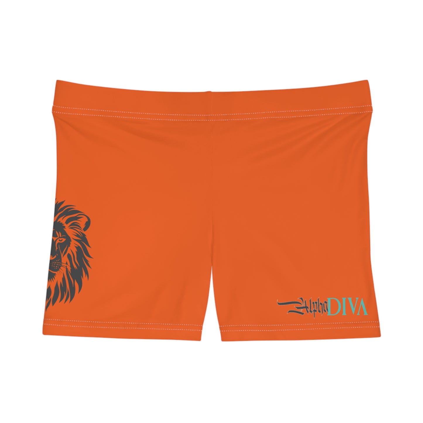 AlphaDiva Sunset Orange Women's Shorts