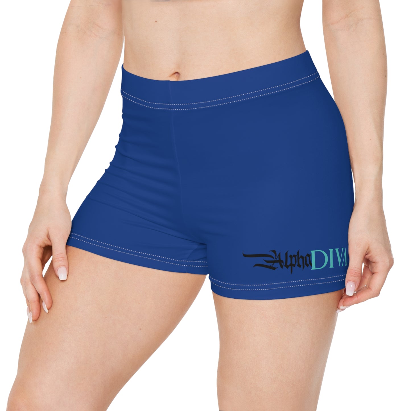 AlphaDiva Moody Blue Women's Shorts