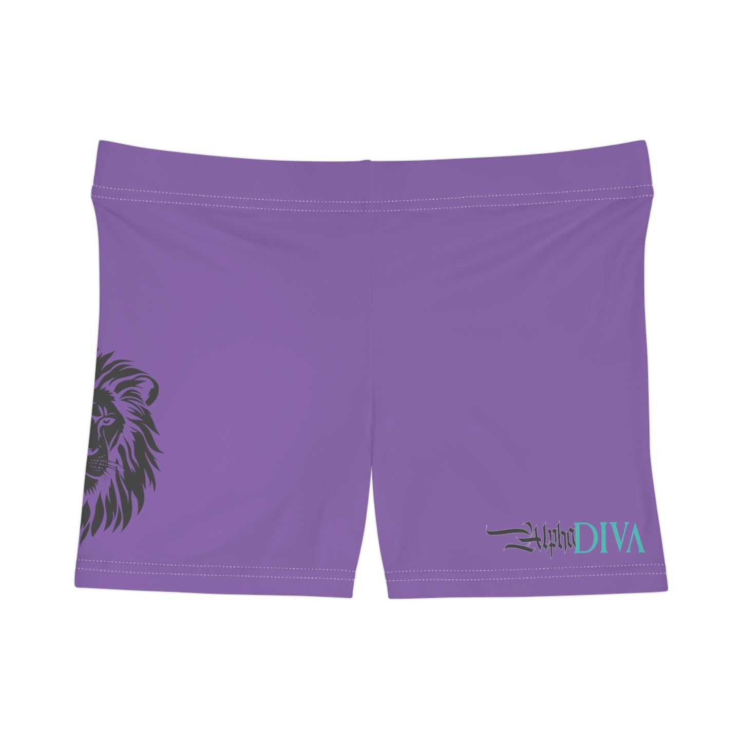 AlphaDiva Purple Rain Women's Shorts