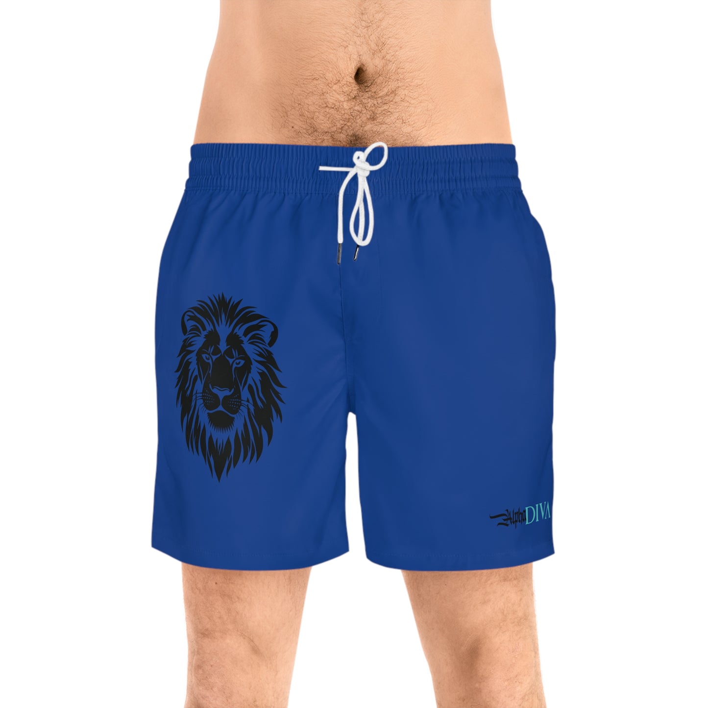 AlphaDiva Moody Blue Gym Shorts