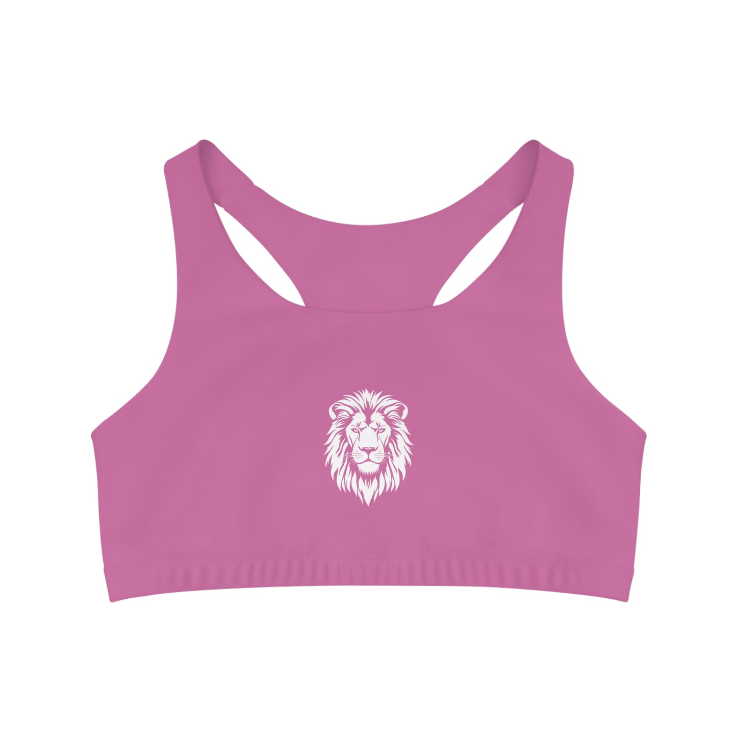 AlphaDiva Seamless Pretty In Pink Sports Bra