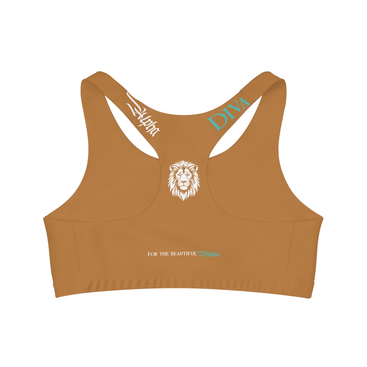 AlphaDiva Seamless Caramel Sports Bra