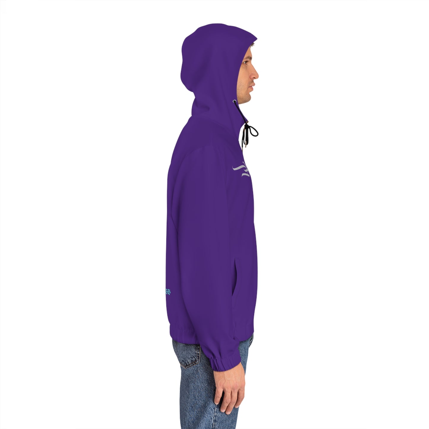 AlphaDiva Royalty Purple Full-Zip Hoodie