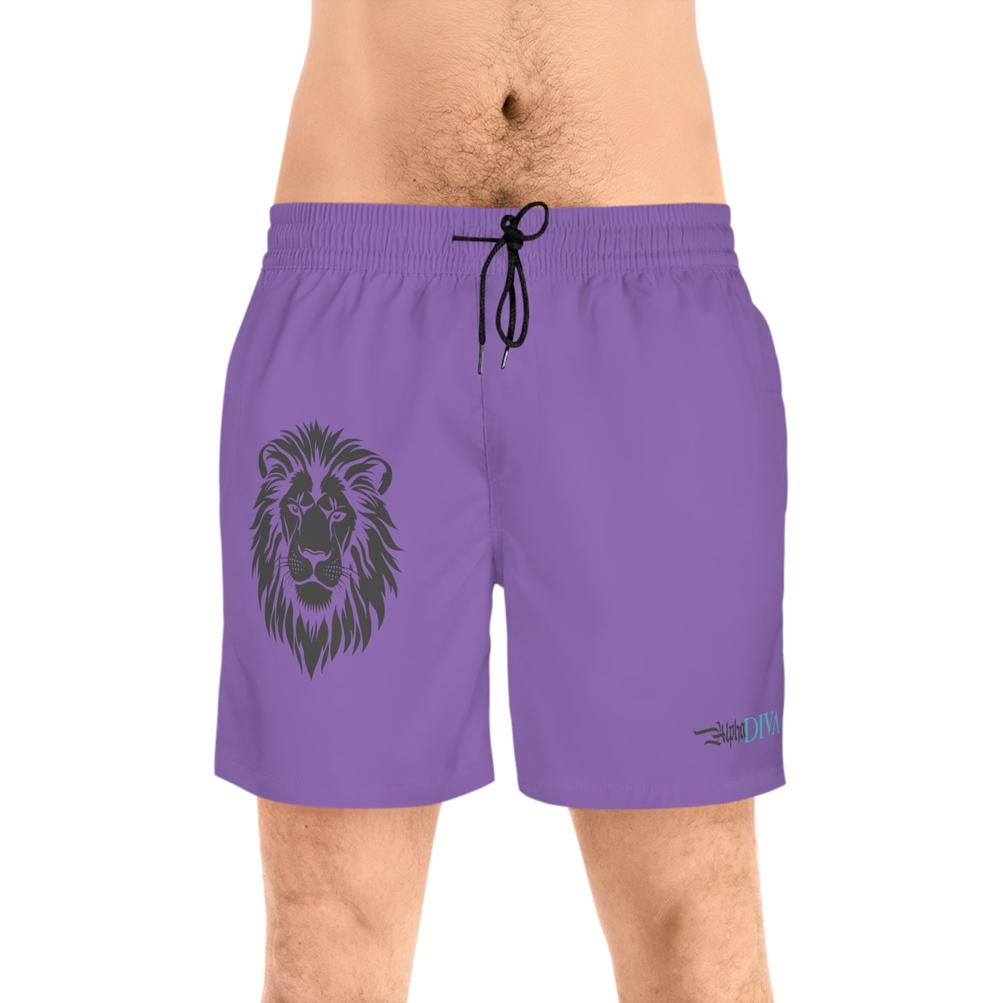 AlphaDiva Purple Rain Gym Shorts