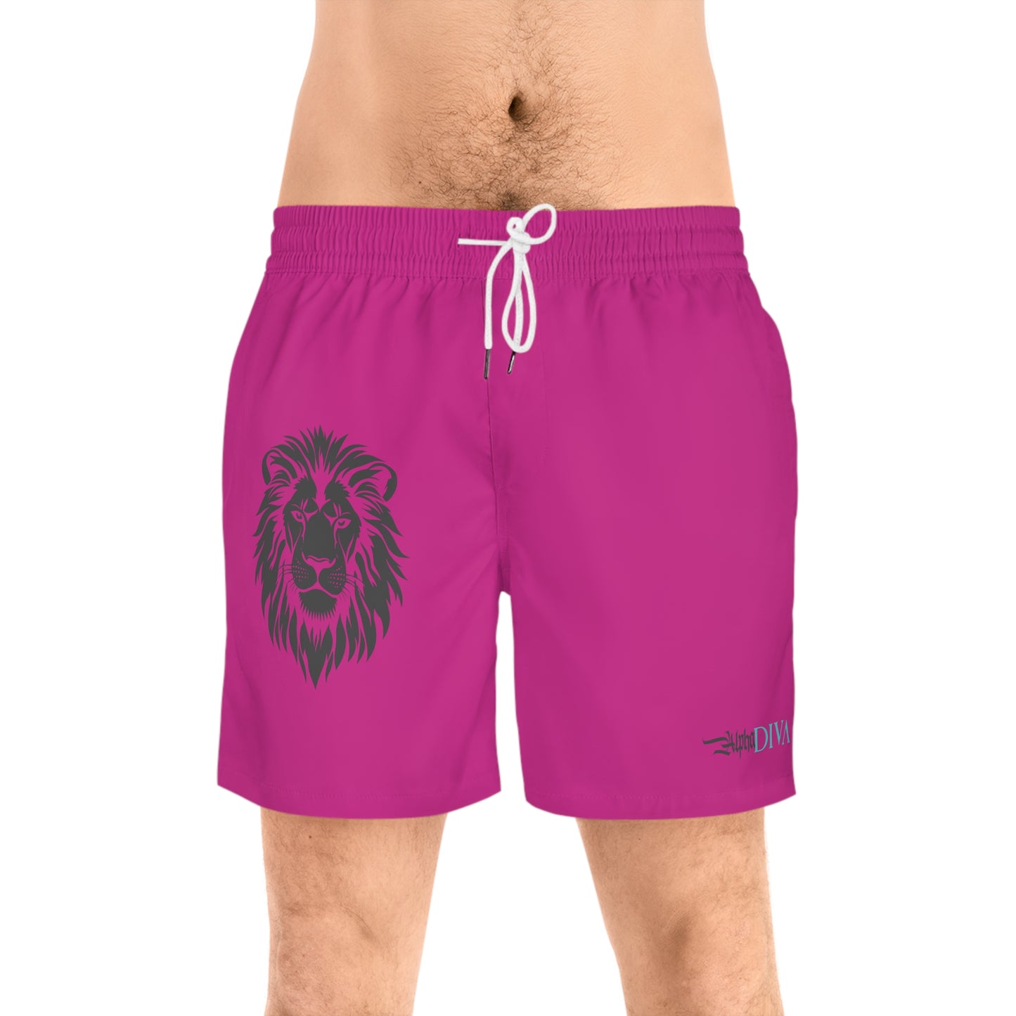 AlphaDiva Fuscialicious Pink Gym Shorts