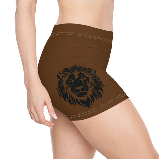 AlphaDiva Espresso Brown Women's Shorts