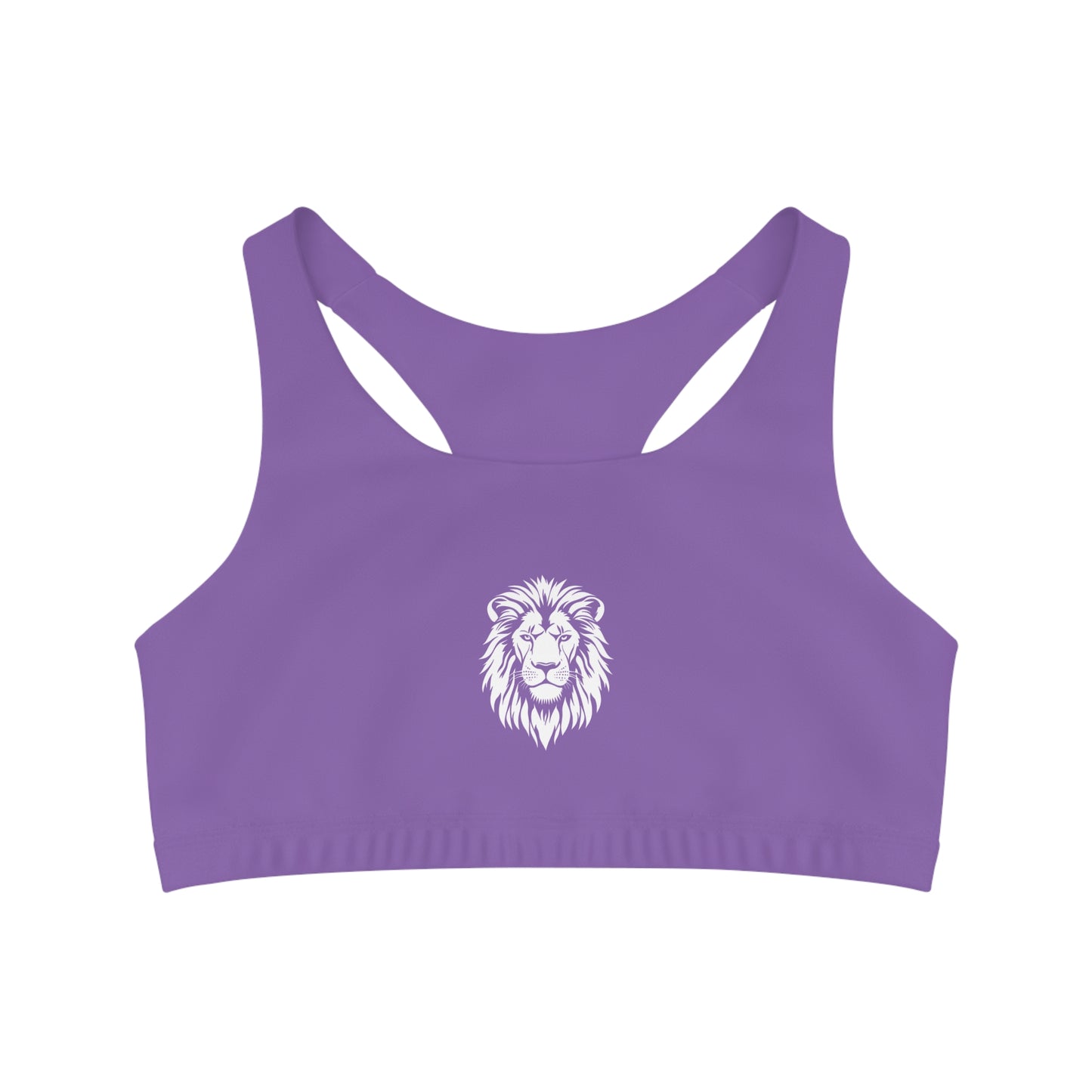 AlphaDiva Seamless Purple Rain Sports Bra