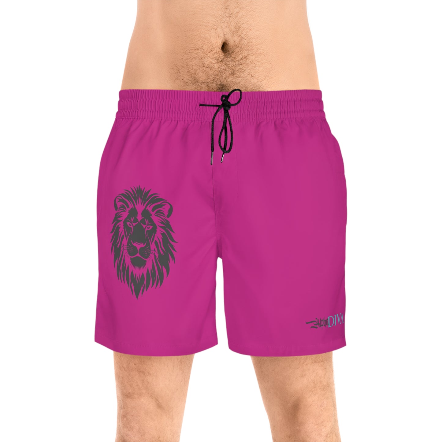 AlphaDiva Fuscialicious Pink Gym Shorts