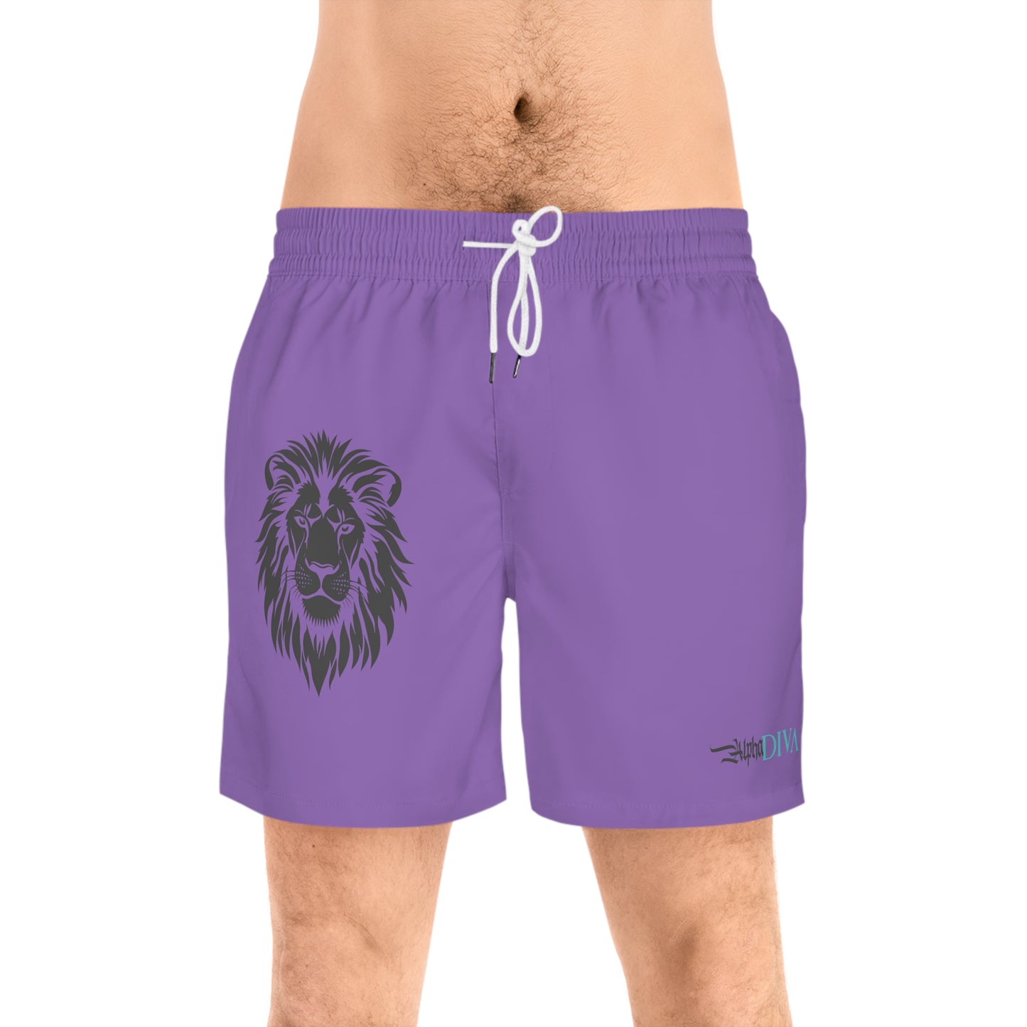 AlphaDiva Purple Rain Gym Shorts