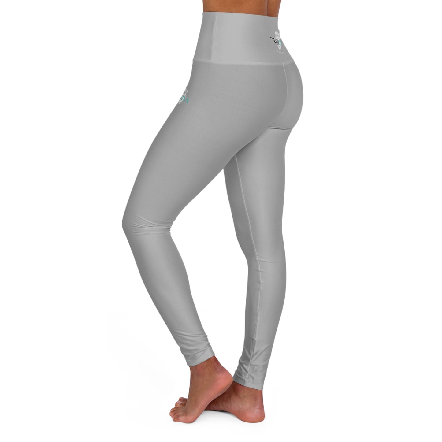 AlphaDiva High Waisted Moon Light Grey Leggings