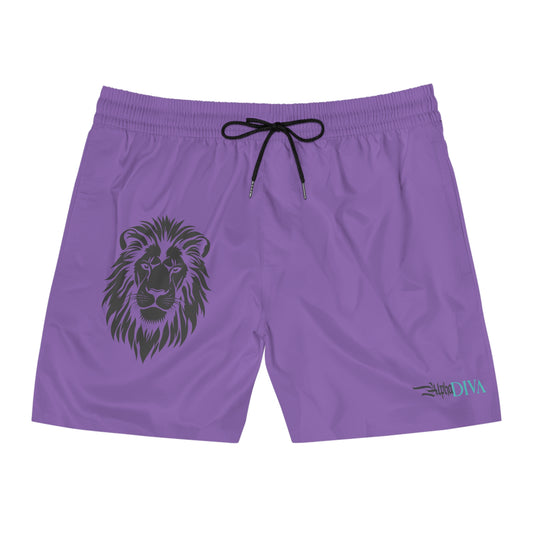 AlphaDiva Purple Rain Gym Shorts