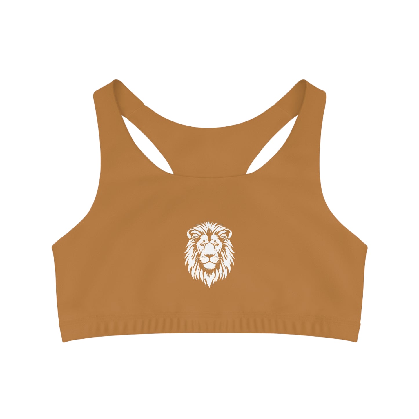 AlphaDiva Seamless Caramel Sports Bra